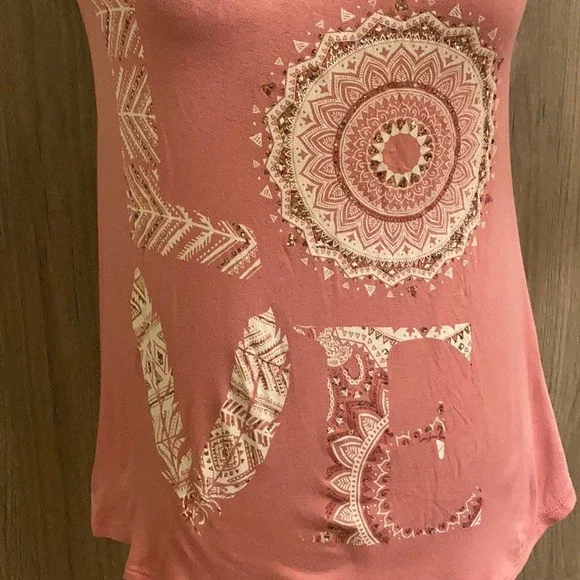 Social Teen Floral Tank Top - Picture 5 of 7